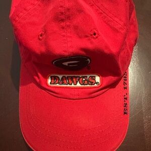 Georgia Bulldogs Red DAWGS Cap